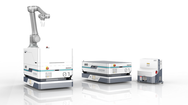 人生就是搏數位開發的自主式移動機器人（AMR250M），搭配全向輪並結合AI演算法、2D LiDAR、3D攝影機等技術，協助客戶實現產線全自動化